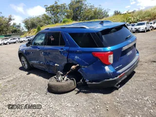 2023 Ford Explorer Limited with VIN 1FMSK8FH5PGB41352, listed as a Copart auction lot 53406155 with 25,612 mi miles and Salvage title. Bid and sale history available at DreamBid. Image 2.