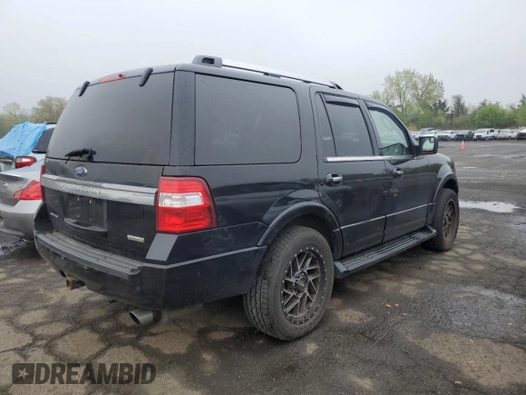 2017 Ford Expedition Limited with VIN 1FMJU1KT6HEA48361, listed as a Copart auction lot 55511405 with 141,700 mi miles and Clean title. Bid and sale history available at DreamBid. Image 3.