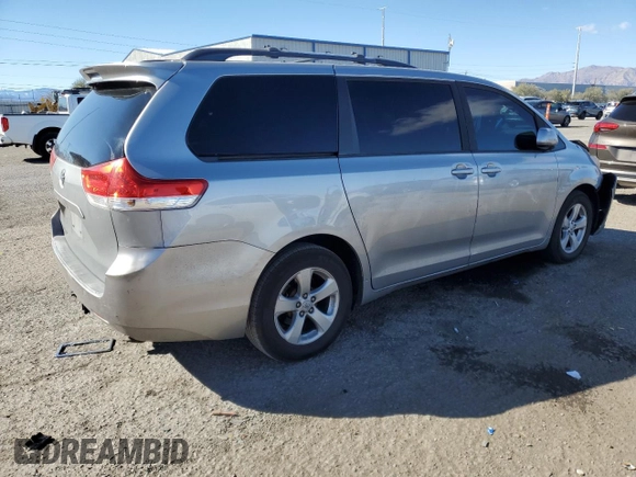 2011 Toyota Sienna LE AAS with VIN 5TDKK3DC8BS123148, listed as a Copart auction lot 46321265 with 213,568 mi miles and Salvage Title. Bid and sale history available at DreamBid. Image 3.