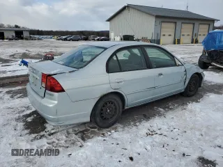 2004 Honda Civic Hybrid with VIN JHMES95624S010524, listed as a Copart auction lot 87261204 with 286,100 mi miles and Salvage Title. Bid and sale history available at carsss.com. Image 3.