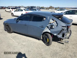2022 Mazda Mazda3 Hatchback Premium with VIN JM1BPAML3N1501092, listed as a Copart auction lot 48349425 with 50,485 mi miles and Salvage Title. Bid and sale history available at carsss.com. Image 2.