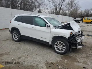2021 Jeep Cherokee Latitude with VIN 1C4PJLCBXMD135009, listed as a Copart auction lot 47838085 with 103,385 mi miles and Salvage Title. Bid and sale history available at carsss.com. Image 4.
