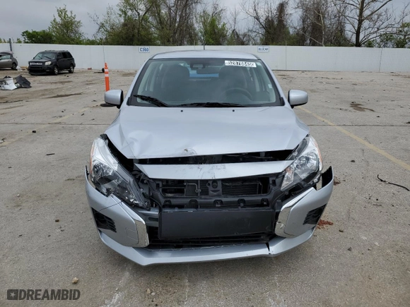 2024 Mitsubishi Mirage ES with VIN ML32AUHJ6RH020717, listed as a Copart auction lot 52878845 with 0 mi miles and Clean Title. Bid and sale history available at carsss.com. Image 5.