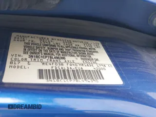 2011 Nissan Versa S with VIN 3N1BC1CP7BL496390, listed as a IAAI auction lot 42324403 with 171,164 mi miles and . Bid and sale history available at DreamBid. Image 9.