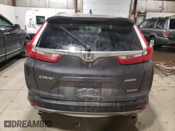 2017 Honda CR-V Touring with VIN 2HKRW2H93HH633742, listed as a Copart auction lot 85149994 with 51,246 mi miles and Non Repairable. Bid and sale history available at carsss.com. Image 6.