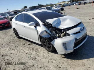 2014 Toyota Prius Four with VIN JTDKN3DU6E1781942, listed as a Copart auction lot 47058935 with 187,362 mi miles and Salvage Title. Bid and sale history available at DreamBid. Image 4.