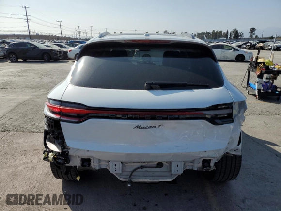 2023 Porsche Macan with VIN WP1AA2A51PLB21621, listed as a Copart auction lot 59702115 with 24,956 mi miles and Salvage title. Bid and sale history available at DreamBid. Image 6.