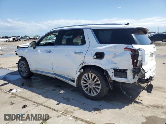 2020 Hyundai Palisade Limited with VIN KM8R5DHE9LU102289, listed as a Copart auction lot 54194415 with 98,282 mi miles and Salvage title. Bid and sale history available at DreamBid. Image 2.