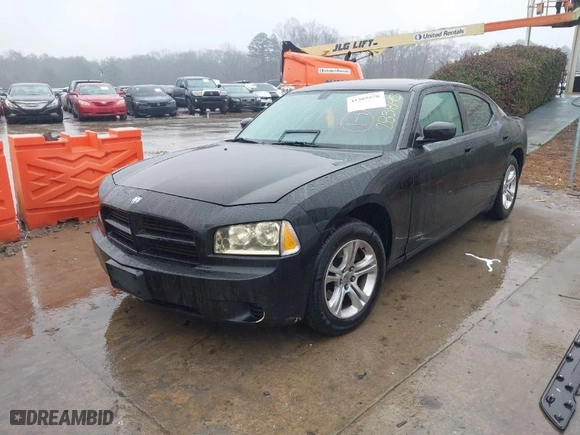 2008 Dodge Charger with VIN 2B3KA43GX8H283845, listed as a IAAI auction lot 41385578 with 242,276 mi miles. Bid and sale history available at carsss.com. Image 2.