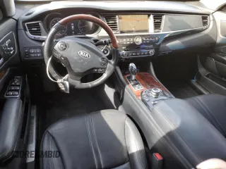 2015 Kia K900 Luxury with VIN KNALW4D42F6020253, listed as a Copart auction lot 72138934 with 112,947 mi miles and Salvage Title. Bid and sale history available at carsss.com. Image 8.