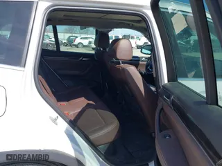2015 BMW X3 xDrive28i with VIN 5UXWX9C58F0D53436, listed as a IAAI auction lot 41878069 with 143,587 mi miles. Bid and sale history available at carsss.com. Image 8.