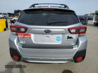 2023 Subaru Crosstrek Premium with VIN JF2GTAPC1P8235998, listed as a Copart auction lot 46813625 with 10,497 mi miles and Salvage title. Bid and sale history available at DreamBid. Image 6.