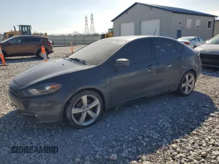 2014 Dodge Dart GT with VIN 1C3CDFEB5ED794755, listed as a Copart auction lot 48136875 with 131,375 mi miles and Salvage Title. Bid and sale history available at carsss.com. Image 1.
