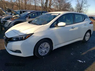 2024 Nissan LEAF S z VIN 1N4AZ1BV8RC556311, wystawiony jako Copart lot #85696754 z przebiegiem 1 279 mil mil oraz Szkoda całkowita • Salvage title. Historia ofert i sprzedaży dostępna na DreamBid. Obrazek 1.