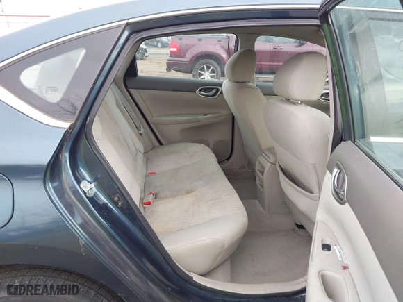2014 Nissan Sentra SV with VIN 3N1AB7AP2EY305860, listed as a IAAI auction lot 41281860 with 123,412 mi miles. Bid and sale history available at carsss.com. Image 8.