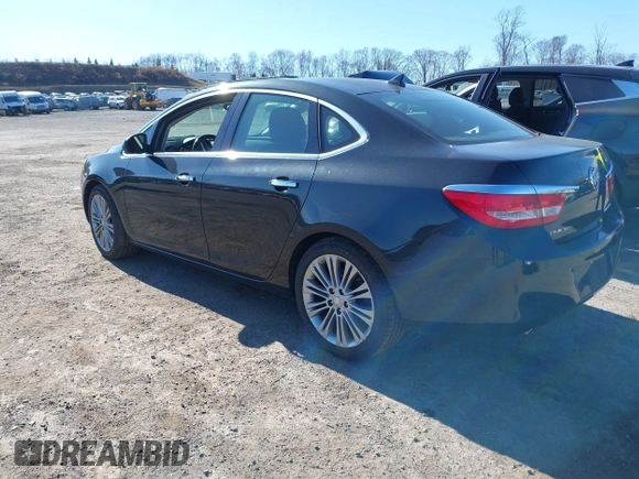2013 Buick Verano Leather Group with VIN 1G4PS5SK0D4145408, listed as a IAAI auction lot 41902567 with 129,697 mi miles. Bid and sale history available at carsss.com. Image 3.