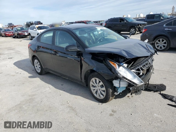 2021 Hyundai Accent SE with VIN 3KPC24A60ME151046, listed as a Copart auction lot 72767382 with 36,466 mi miles. Bid and sale history available at carsss.com. Image 4.