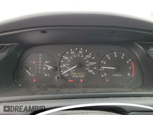 2001 Toyota Camry CE z VIN JT2BG22K210600687, wystawiony jako Copart lot #48807225 z przebiegiem 307 479 mil mil oraz Szkoda całkowita • Salvage title. Historia ofert i sprzedaży dostępna na DreamBid. Obrazek 9.