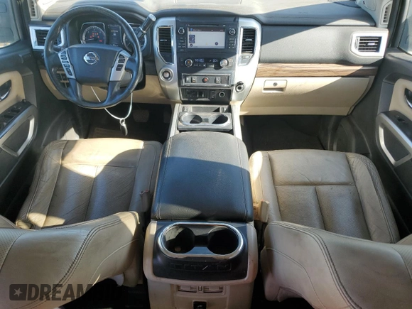 2016 Nissan Titan Platinum Reserve z VIN 1N6BA1F2XGN506613, wystawiony jako Copart lot #52592585 z przebiegiem 133 408 mil mil oraz Czysty tytuł • Clean title. Historia ofert i sprzedaży dostępna na DreamBid. Obrazek 8.