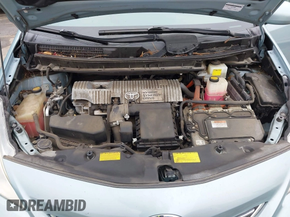 2013 Toyota Prius Two with VIN JTDZN3EU5D3221054, listed as a IAAI auction lot 42107385 with 132,993 mi miles and . Bid and sale history available at DreamBid. Image 10.