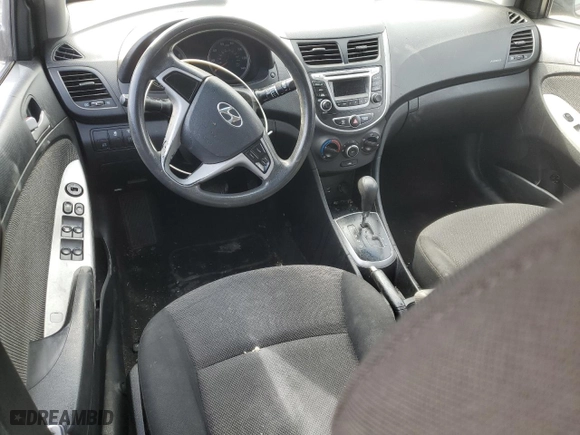 2014 Hyundai Accent GS with VIN KMHCT5AE6EU150119, listed as a Copart auction lot 47365495 with 0 mi miles and Salvage Title. Bid and sale history available at carsss.com. Image 8.