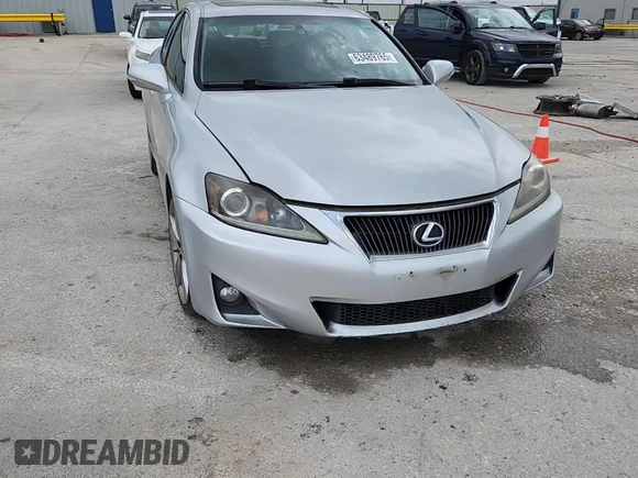 2013 Lexus IS 250 with VIN JTHBF5C2XD5191547, listed as a Copart auction lot 63489765 with 150,290 mi miles and Salvage title. Bid and sale history available at DreamBid. Image 14.