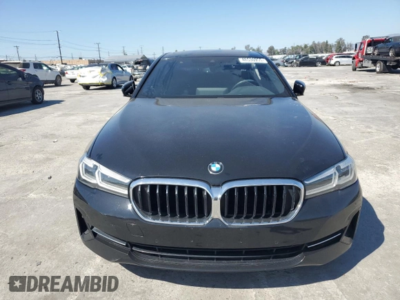 2021 BMW 5 Series 530i with VIN WBA53BH06MWW97316, listed as a Copart auction lot 46530955 with 72,891 mi miles and Salvage title. Bid and sale history available at DreamBid. Image 5.