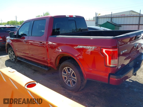2016 Ford F-150 XLT z VIN 1FTEW1EGXGKD42103, wystawiony jako IAAI lot #42034578 z przebiegiem 128 055 mil mil oraz . Historia ofert i sprzedaży dostępna na DreamBid. Obrazek 3.