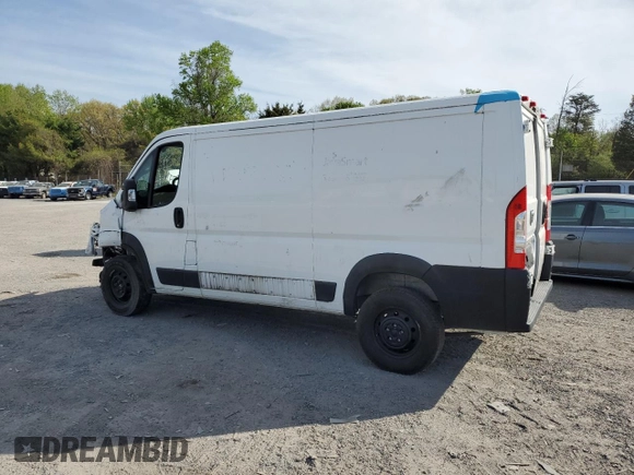 2019 Ram ProMaster Cargo with VIN 3C6TRVAG2KE525347, listed as a Copart auction lot 54296765 with Not Provided miles and Salvage Title. Bid and sale history available at carsss.com. Image 2.