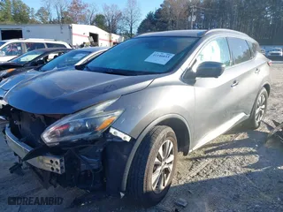 2018 Nissan Murano S with VIN 5N1AZ2MG5JN104741, listed as a IAAI auction lot 41146033 with NaN miles. Bid and sale history available at carsss.com. Image 17.