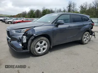 2023 Toyota Highlander L with VIN 5TDKDRBH7PS000461, listed as a Copart auction lot 63647775 with 26,850 mi miles and Clean title. Bid and sale history available at DreamBid. Image 1.