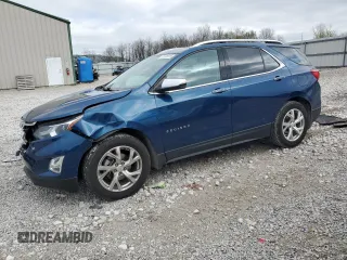 2021 Chevrolet Equinox Premier z VIN 2GNAXNEV2M6139438, wystawiony jako Copart lot #51106015 z przebiegiem 109 549 mil mil oraz Szkoda całkowita • Salvage title. Historia ofert i sprzedaży dostępna na DreamBid. Obrazek 1.