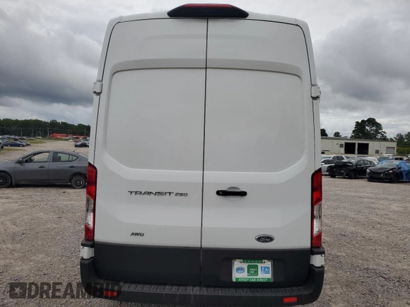 2022 Ford Transit Cargo with VIN 1FTBR2X83NKA67967, listed as a Copart auction lot 66076494 with Not Provided miles and Salvage Title. Bid and sale history available at DreamBid. Image 6.