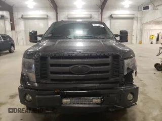 2013 Ford F-150 XL with VIN 1FTFW1ET4DFC27454, listed as a Copart auction lot 55113255 with 210,245 mi miles and Salvage Title. Bid and sale history available at carsss.com. Image 5.