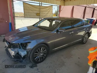 2014 Lexus LS 460 L with VIN JTHGL5EF8E5052422, listed as a Copart auction lot 69878164 with 163,153 mi miles and Salvage title. Bid and sale history available at DreamBid. Image 1.