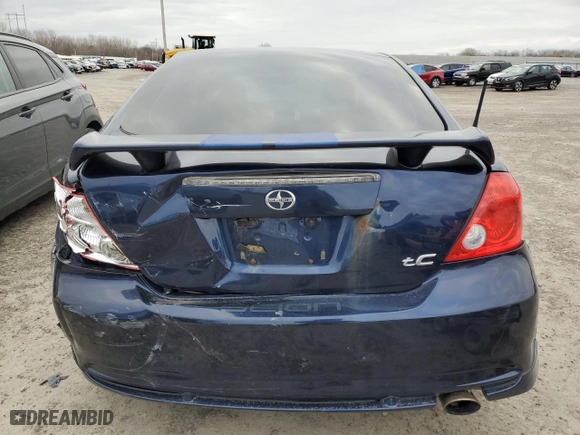 2010 Scion tC with VIN JTKDE3B73A0315707, listed as a Copart auction lot 50041595 with 175,169 mi miles and Salvage Title. Bid and sale history available at carsss.com. Image 6.