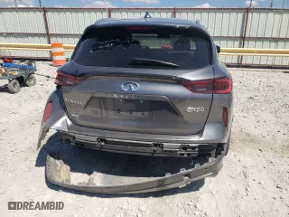 2022 Infiniti QX50 LUXE with VIN 3PCAJ5BB4NF118817, listed as a Copart auction lot 69225994 with 31,924 mi miles and Salvage Title. Bid and sale history available at carsss.com. Image 6.