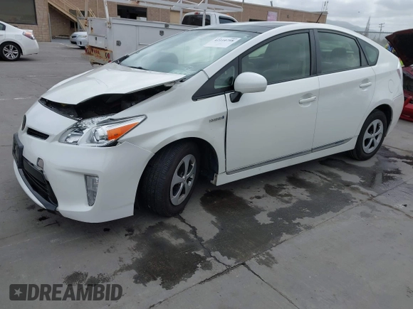 2012 Toyota Prius One with VIN JTDKN3DU7C5504139, listed as a IAAI auction lot 42110798 with 121,227 mi miles and . Bid and sale history available at DreamBid. Image 2.