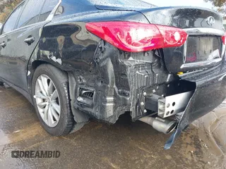 2014 Infiniti Q50 with VIN JN1BV7AP8EM675841, listed as a IAAI auction lot 41582924 with 139,637 mi miles. Bid and sale history available at carsss.com. Image 12.