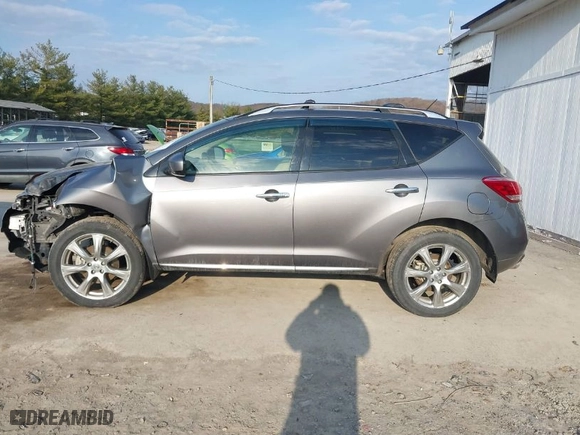 2013 Nissan Murano SL with VIN JN8AZ1MW5DW305483, listed as a IAAI auction lot 41754283 with 114,701 mi miles. Bid and sale history available at carsss.com. Image 14.