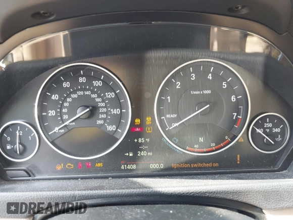 2014 BMW 3 Series 328i with VIN WBA3A5C53EJ463411, listed as a IAAI auction lot 42732421 with 41,408 mi miles and . Bid and sale history available at DreamBid. Image 7.