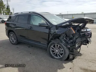 2022 GMC Terrain SLT with VIN 3GKALVEV1NL179564, listed as a Copart auction lot 49104005 with 69,944 mi miles and Salvage title. Bid and sale history available at DreamBid. Image 4.