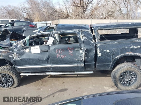 2008 Dodge 2500 SXT z VIN 3D7KS29A28G108711, wystawiony jako IAAI lot #41707944 z przebiegiem Nie podano mil oraz . Historia ofert i sprzedaży dostępna na DreamBid. Obrazek 13.