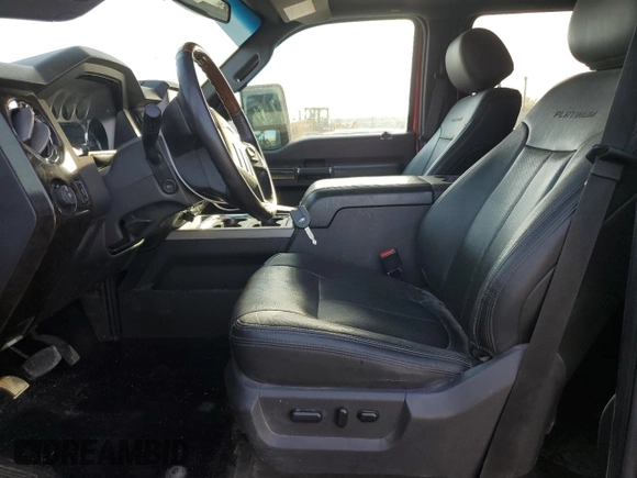 2015 Ford F-250 Lariat z VIN 1FT7W2B61FEC67069, wystawiony jako Copart lot #50403585 z przebiegiem 92 364 mil mil oraz Szkoda całkowita • Salvage title. Historia ofert i sprzedaży dostępna na DreamBid. Obrazek 7.