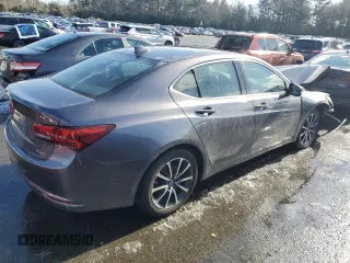 2017 Acura TLX V6 w/Technology Pkg with VIN 19UUB3F58HA000593, listed as a Copart auction lot 43967695 with 83,241 mi miles and Non Repairable. Bid and sale history available at carsss.com. Image 3.