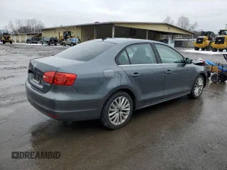 2012 Volkswagen Jetta Sedan SEL w/Sunroof with VIN 3VWLX7AJ6CM452705, listed as a Copart auction lot 43408495 with 140,878 mi miles and Salvage Title. Bid and sale history available at carsss.com. Image 3.