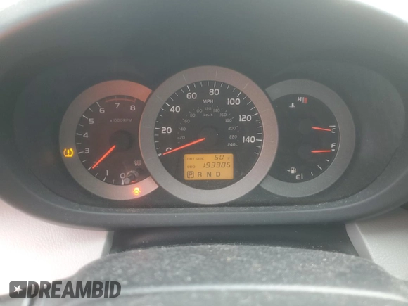 2007 Toyota RAV4 Limited with VIN JTMBK31V476024761, listed as a Copart auction lot 43507235 with 193,905 mi miles and Clean Title. Bid and sale history available at carsss.com. Image 9.