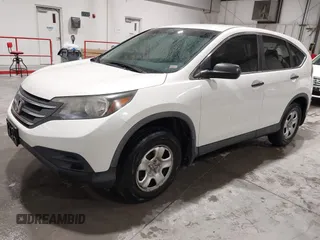 2014 Honda CR-V LX with VIN 5J6RM3H34EL011837, listed as a IAAI auction lot 41925559 with 127,936 mi miles. Bid and sale history available at carsss.com. Image 2.
