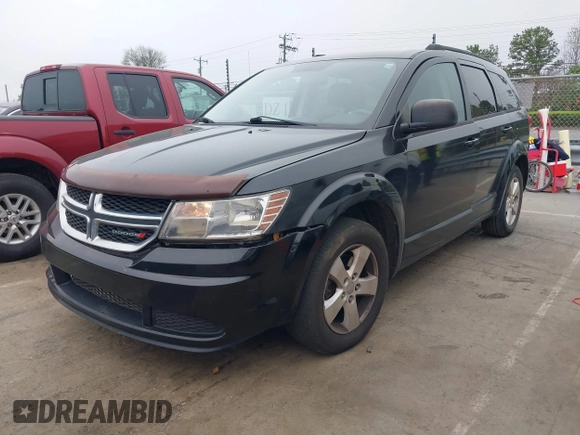2014 Dodge Journey SE with VIN 3C4PDCAB0ET116863, listed as a IAAI auction lot 41950773 with 183,866 mi miles. Bid and sale history available at carsss.com. Image 2.