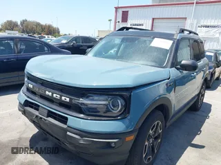 2023 Ford Bronco Sport Outer Banks z VIN 3FMCR9C62PRD61985, wystawiony jako IAAI lot #42304591 z przebiegiem 18 879 mil mil oraz . Historia ofert i sprzedaży dostępna na DreamBid. Obrazek 17.